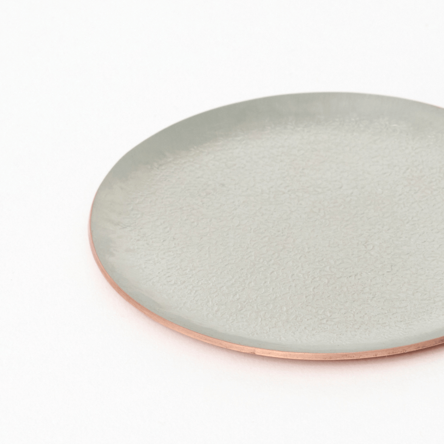 Copper Small Rim Plate