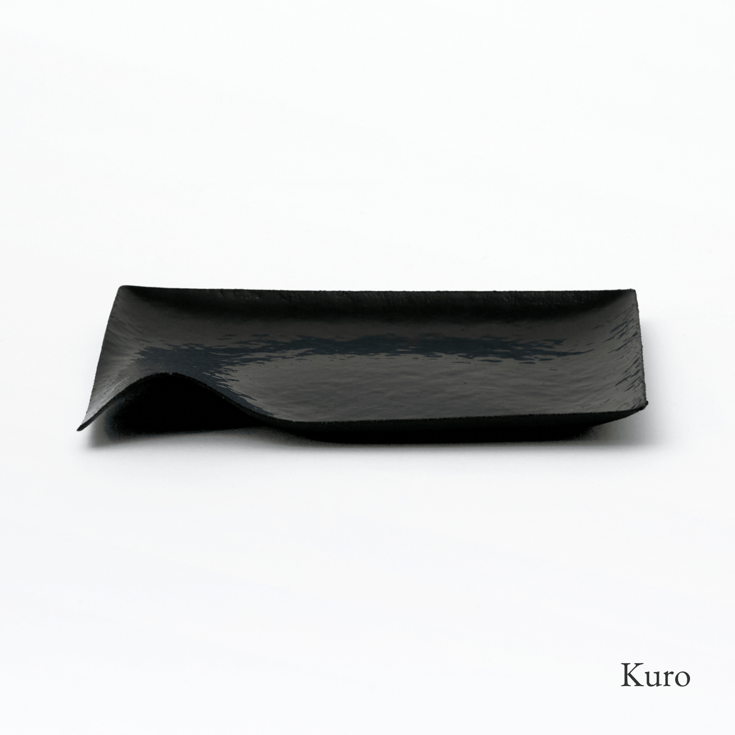 nuri WASARA 角皿 黒