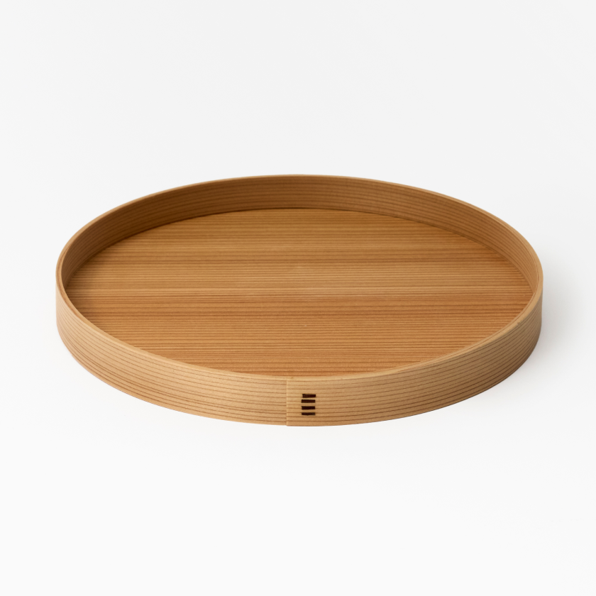 Plateau Rond en Bois