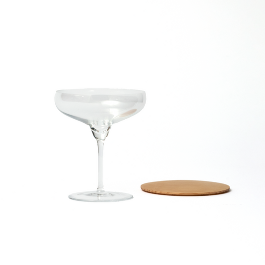 Cold Tea Glass with Wooden Lid - SEN