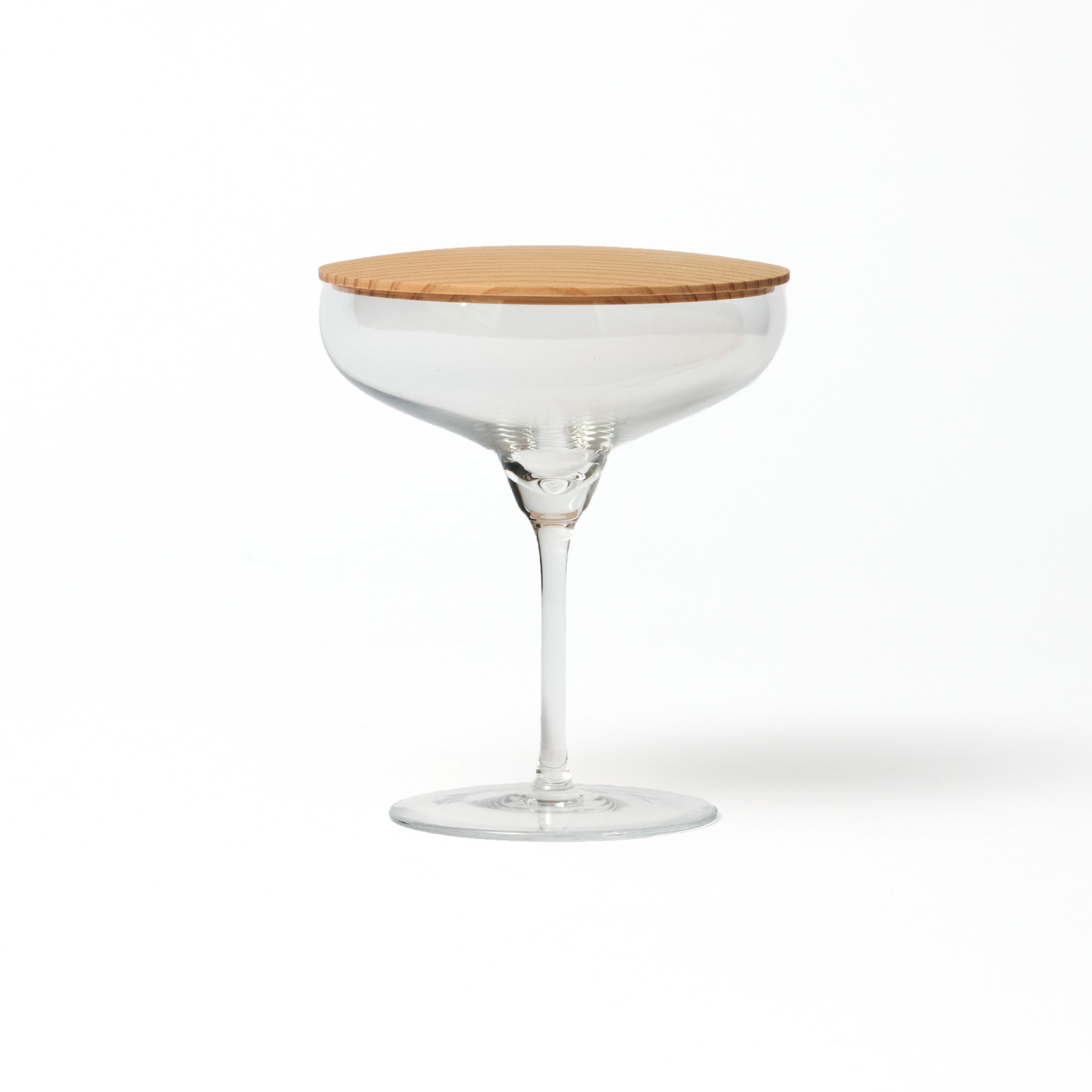 Cold Tea Glass with Wooden Lid - SEN