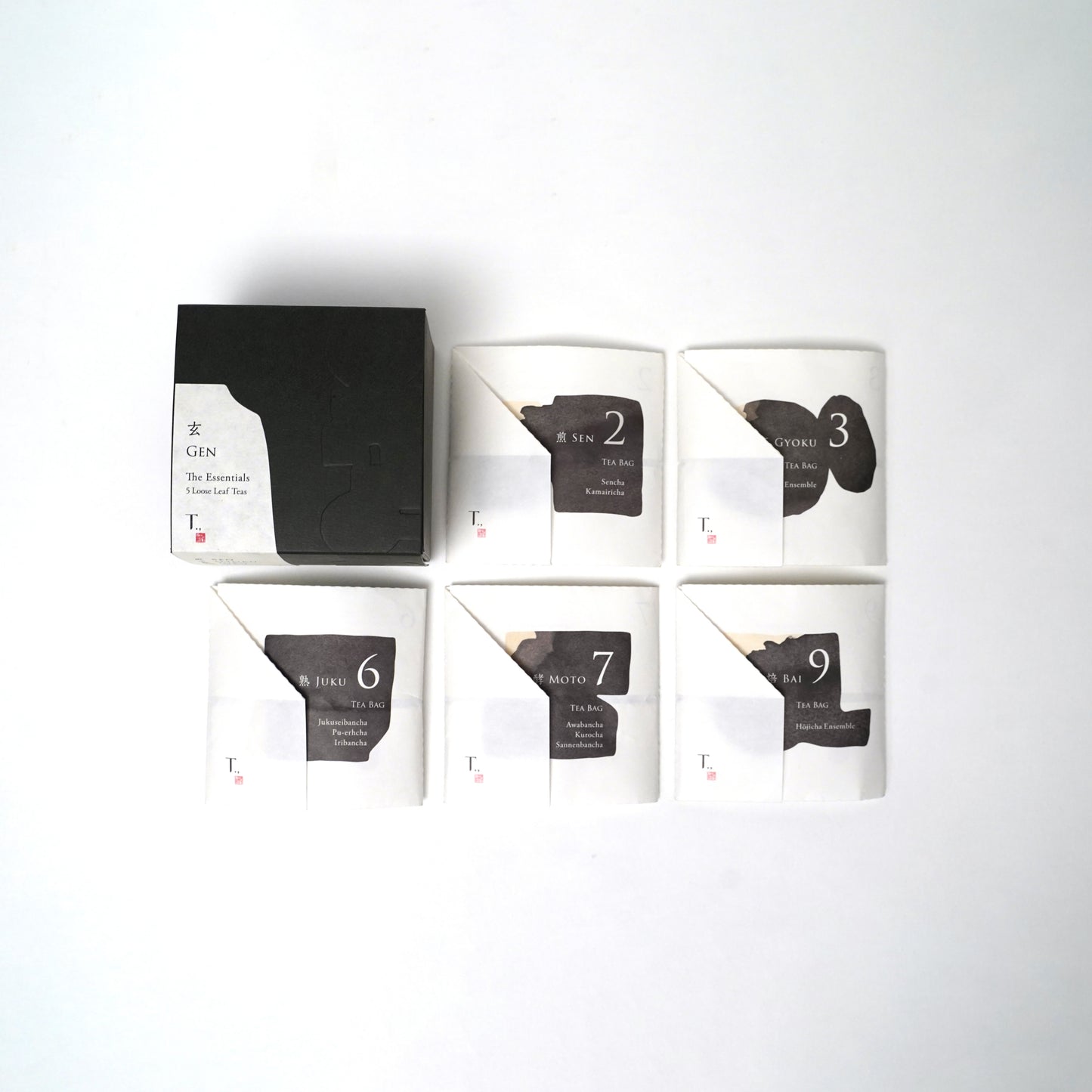 茶葉5種詰め合わせ＜玄＞