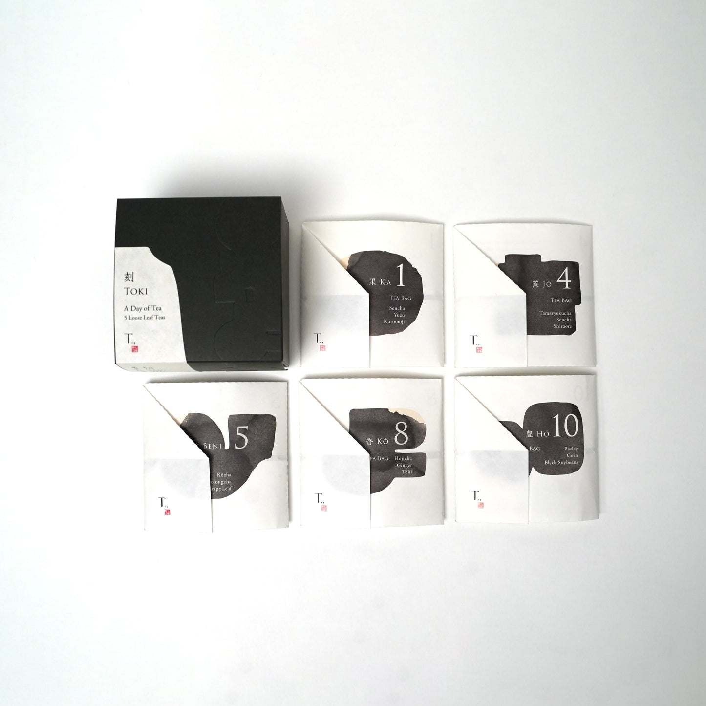 茶葉5種詰め合わせ＜刻＞