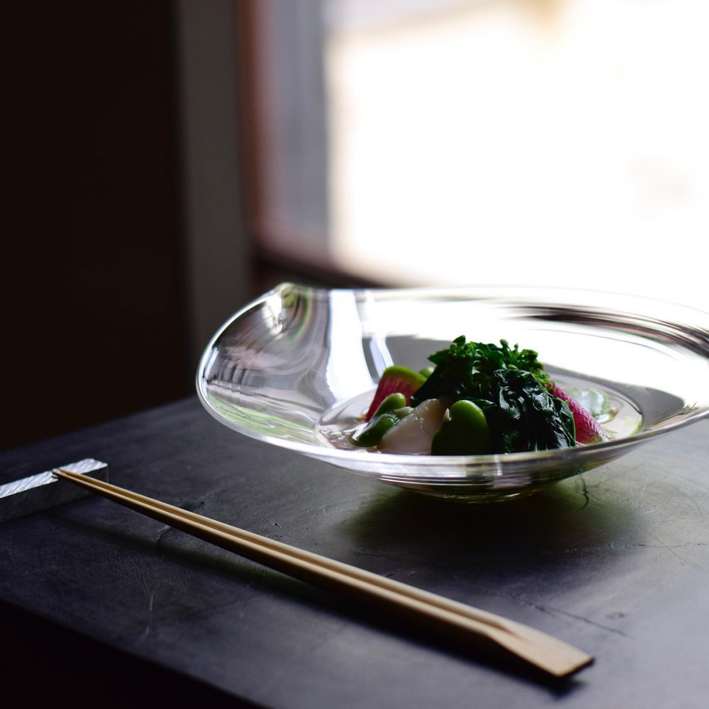 Assiette en Verre