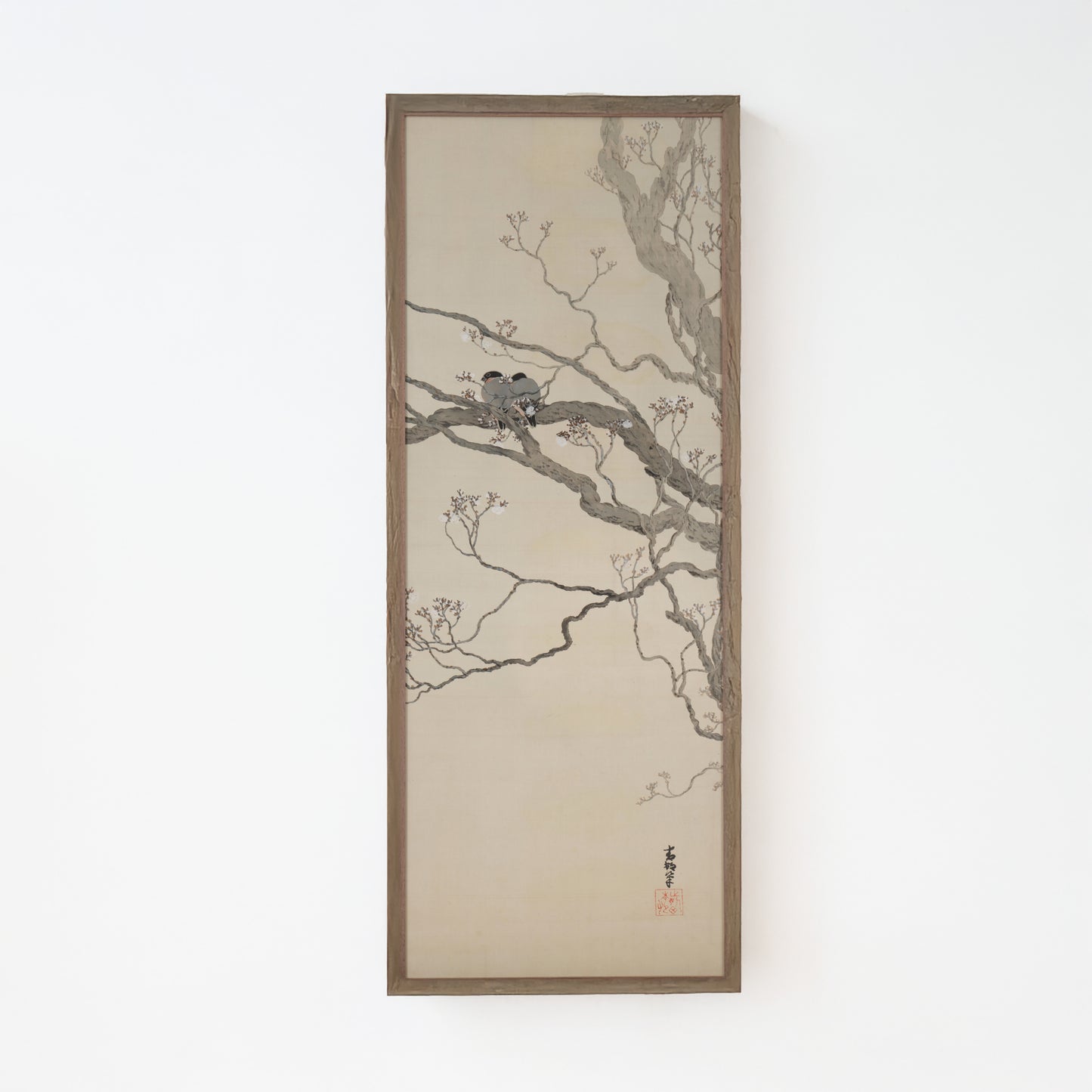 Birds and Plum Blossoms by Maeda Seison