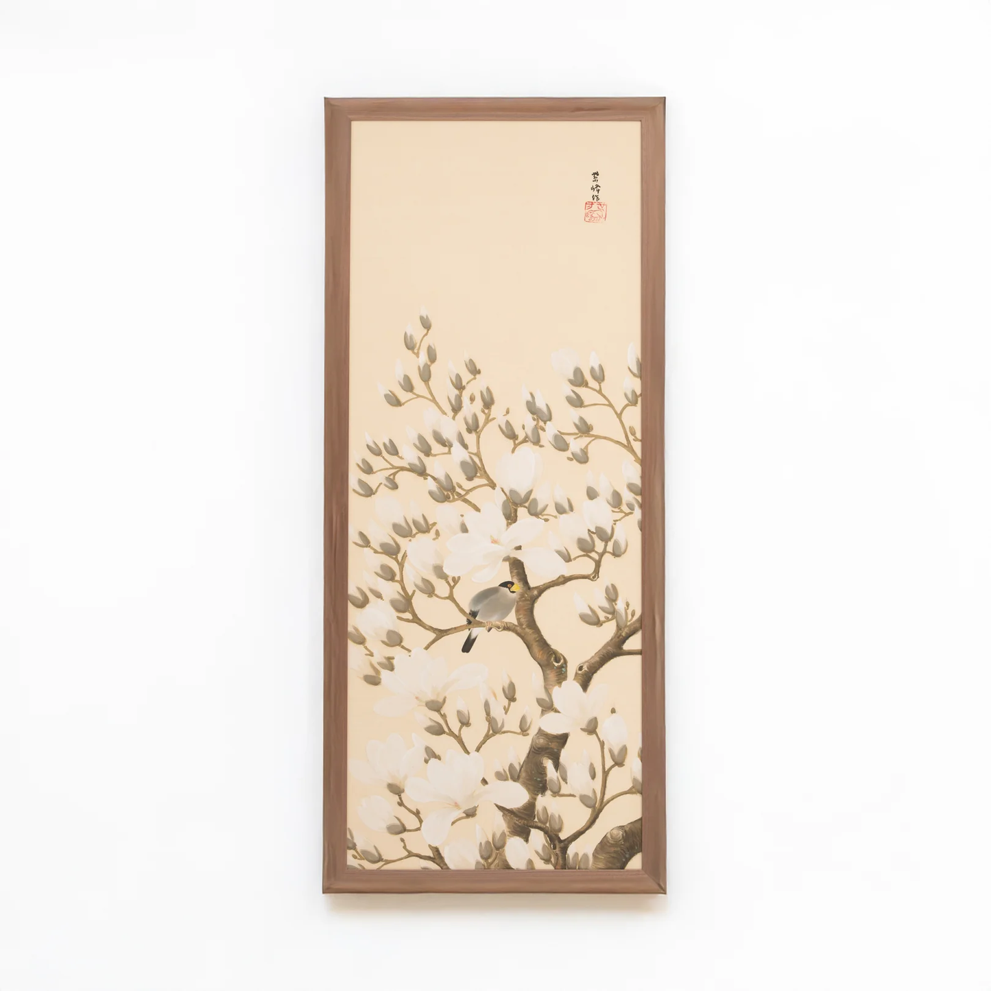 Magnolia and Birds by Sakakibara Shihō