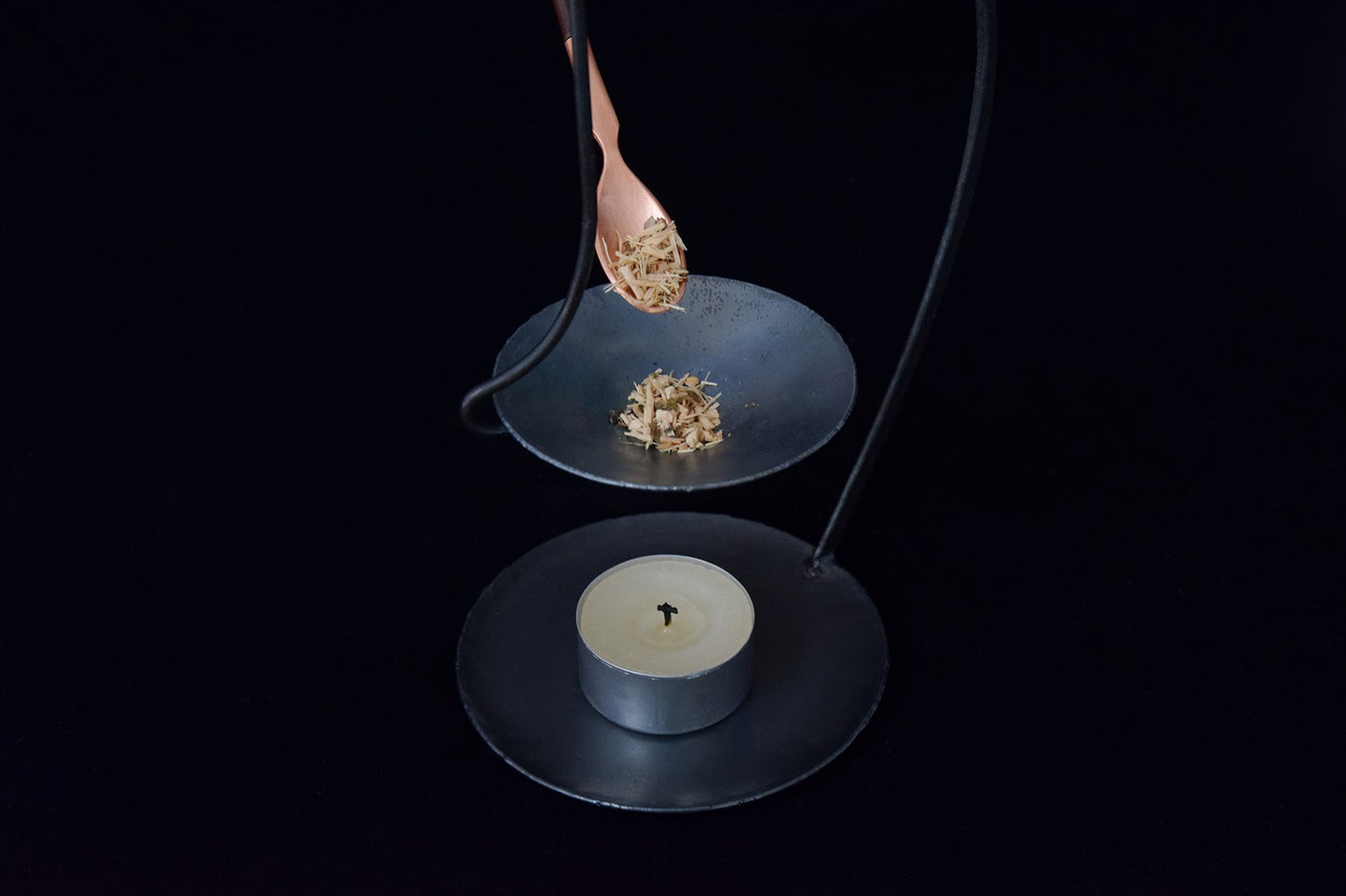 Tige de fer pour brûleur d'encens