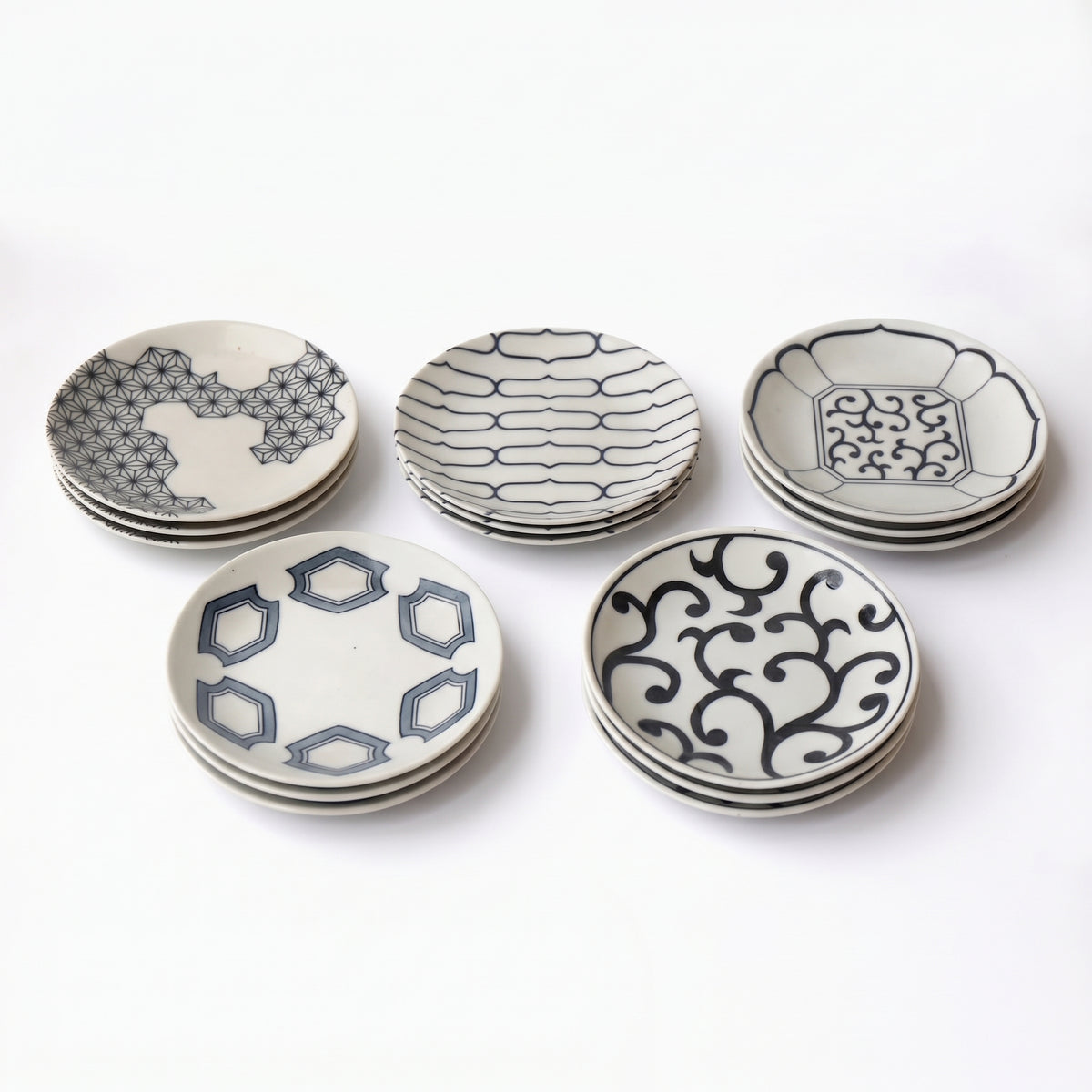 SOMETSUKE Plate, Navy, Medium