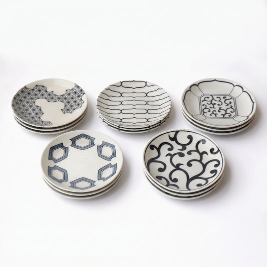 SOMETSUKE Plate, Navy, Medium