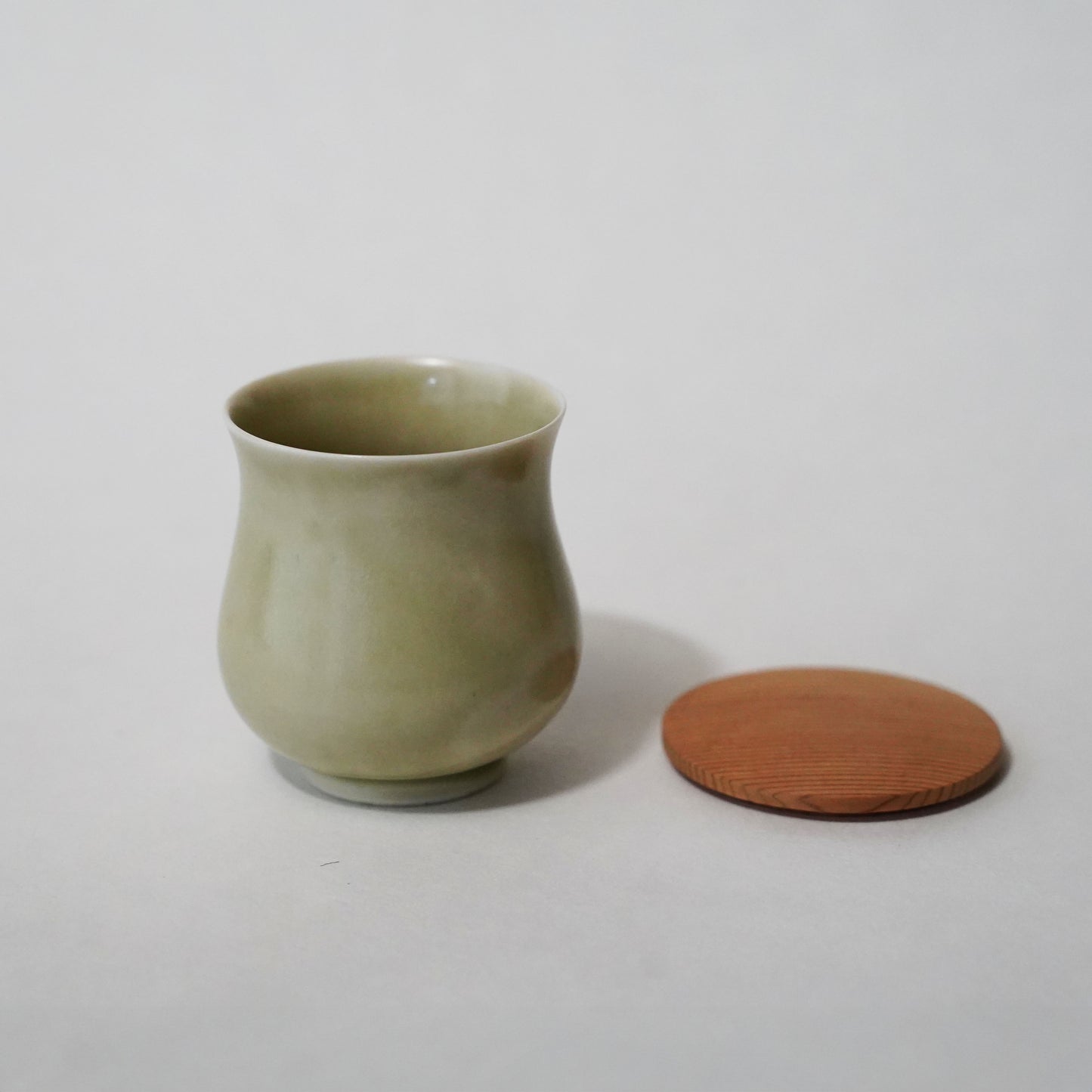 Incense Teacup Celadon Medium